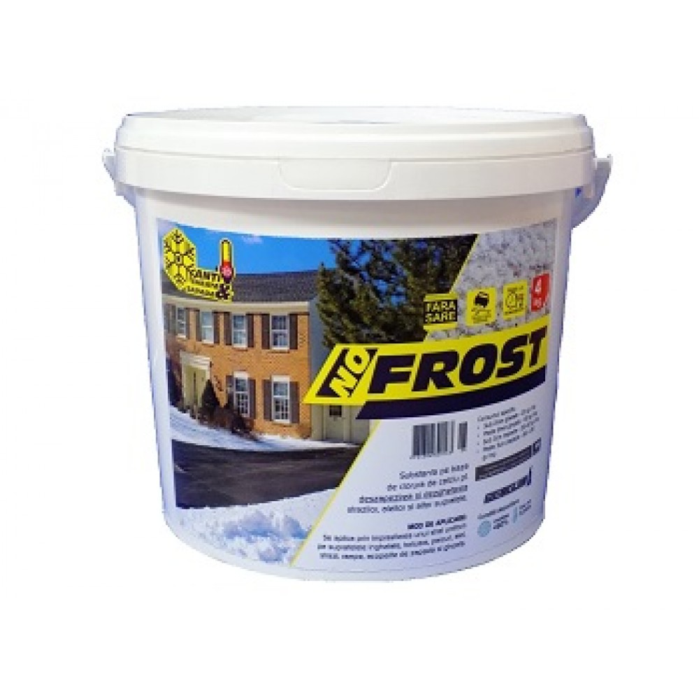 No Frost, 4 kg: Prevenire si combatere gheata, dezghetare rapida, antiderapant 