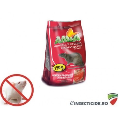 Bromadiolon (150 gr): Momeala raticida anti rozatoare