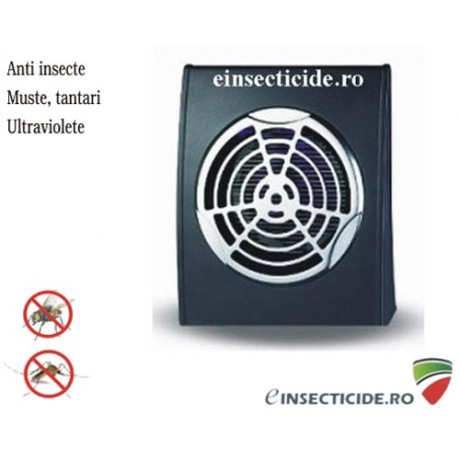 Aparat anti insecte zburatoare cu lumina UV (4W) , 30-50 mp