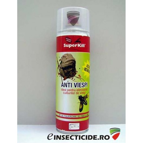 Super Kill: Insecticid pentru eliminarea imediata a viespilor (500 ml)