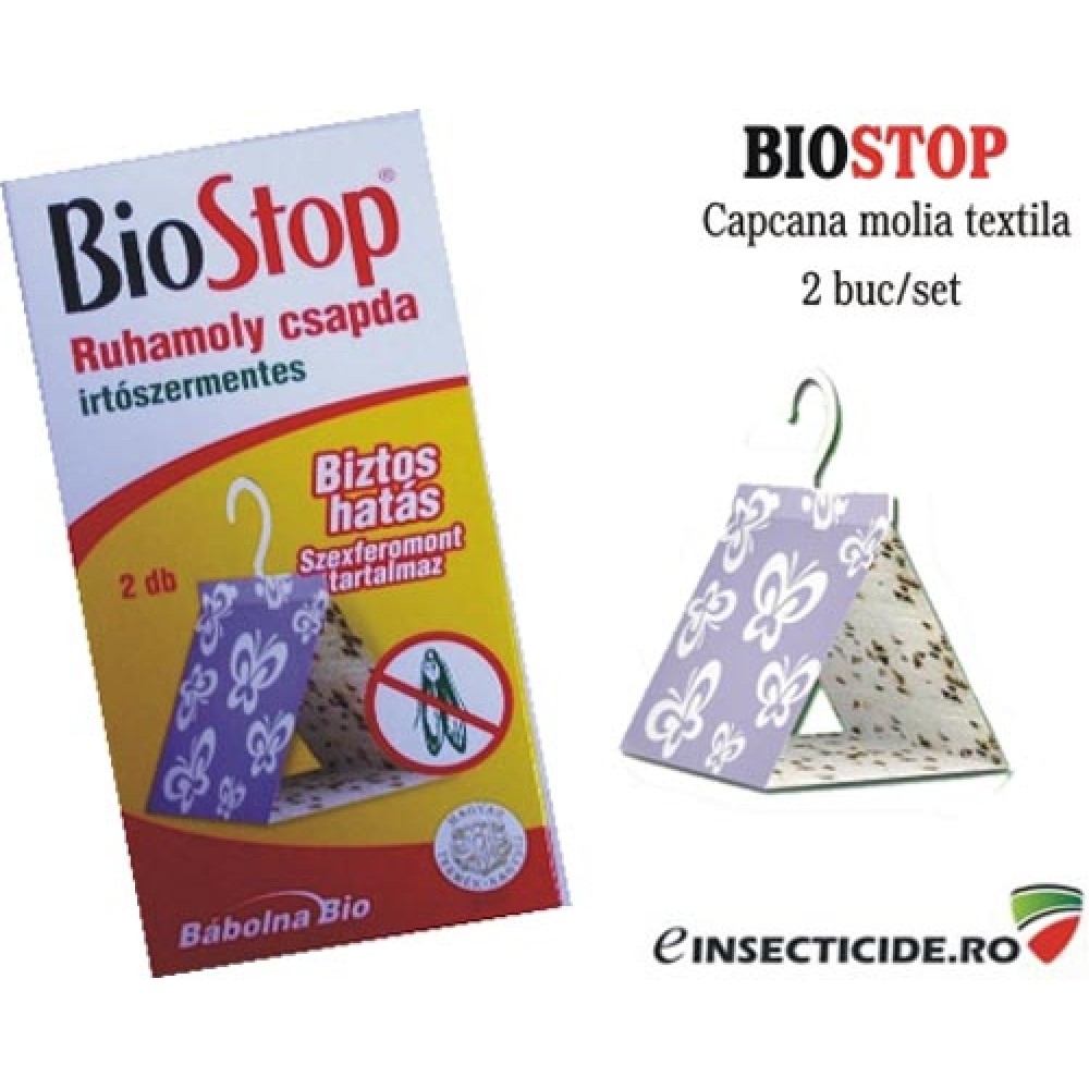  Biostop: Capcana cu feromoni anti molii de haine 