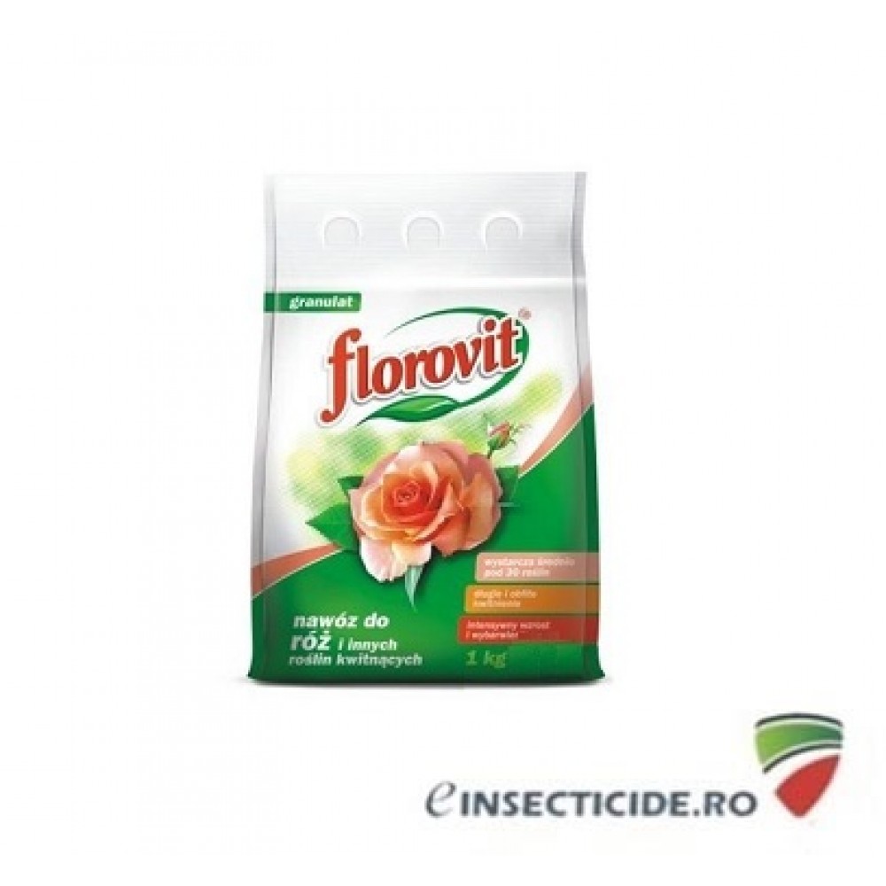 Florovit: Ingrasamant pentru trandafiri, 1kg.