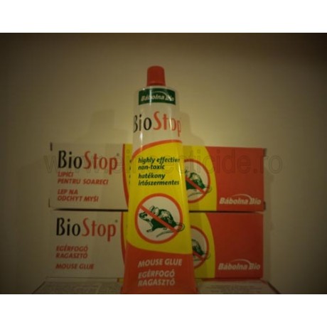  Biostop: Lipici anti soareci si sobolani non-toxic, (135 gr)