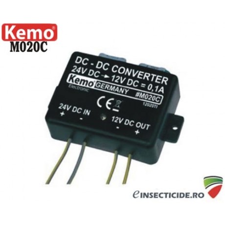 M020: Convertor de tensiune 24V-12V