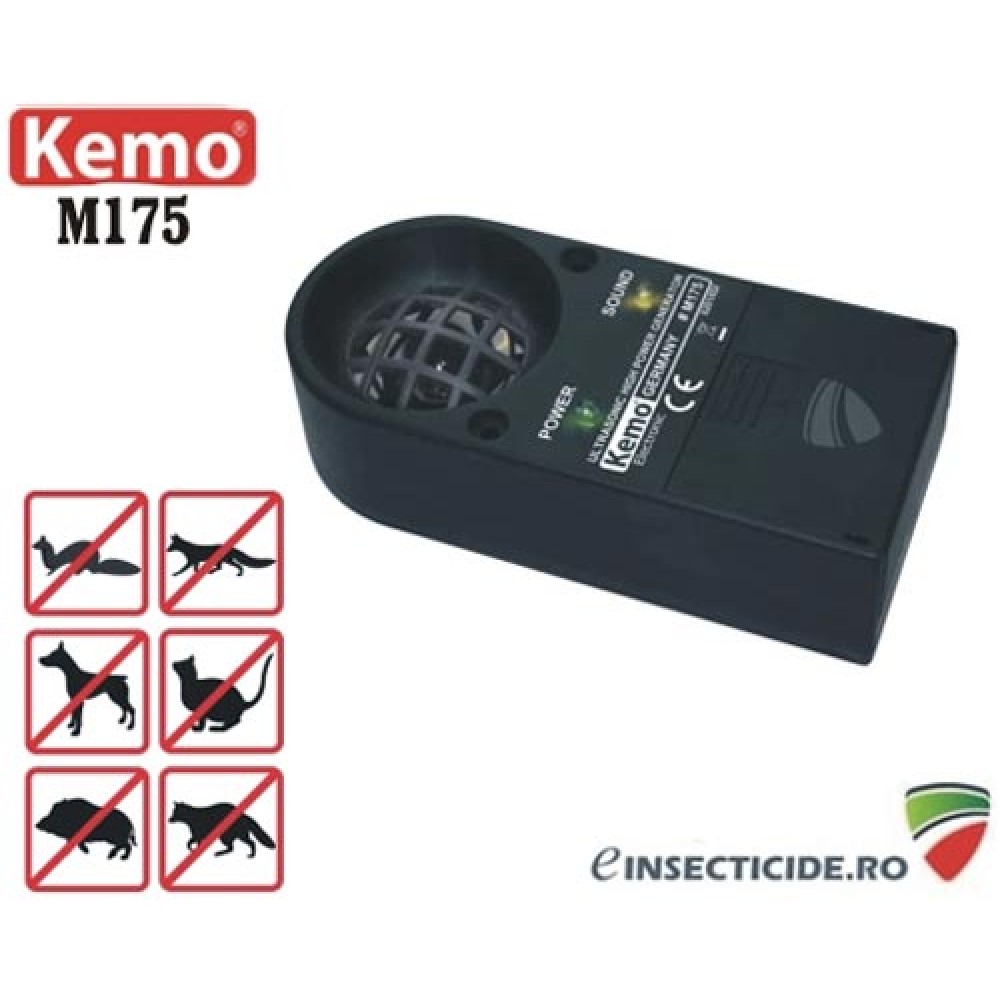 M175: Aparat cu ultrasunete anti animale salbatice 