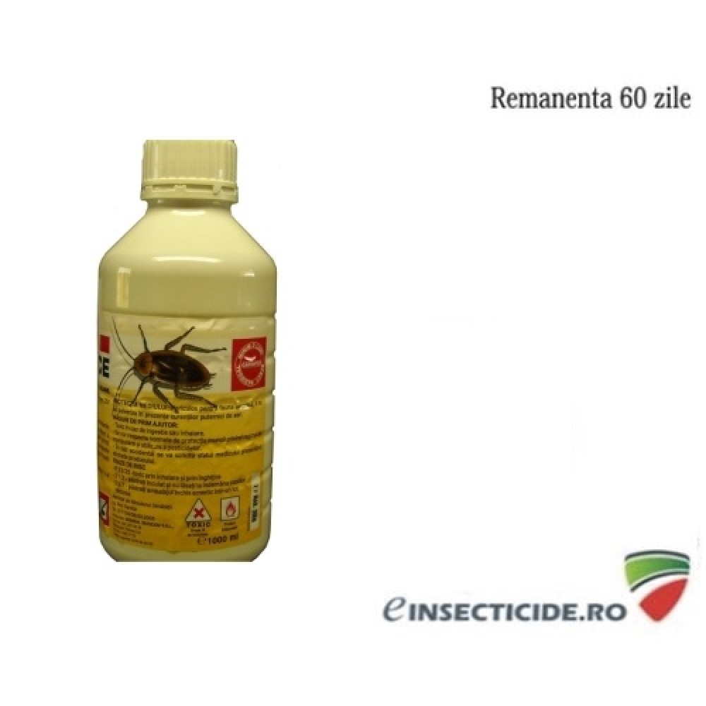 Sanitox 21 CE, 1 L: insecticid universal destinat profilaxiei sanitar umane 