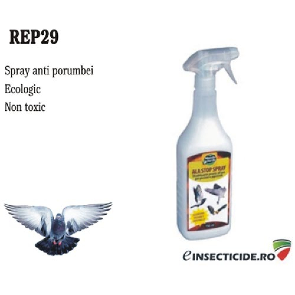 REP29, 750 ml: Spray ecologic impotriva porumbeilor