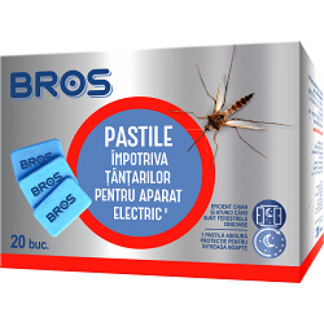  Bros Rezerve pastile impotriva tantarilor pentru aparat electric, 20buc. (011)