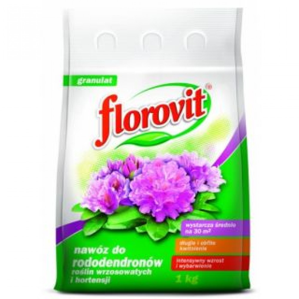Florovit: Ingrasamant pentru rhododendroni si hortensii, 3 kg.