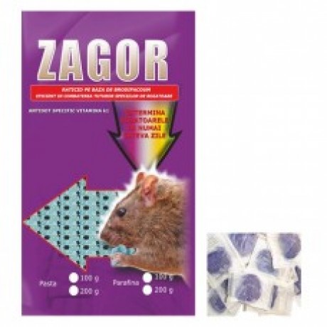 Zagor - Pasta Mov, 100gr anti rozatoare