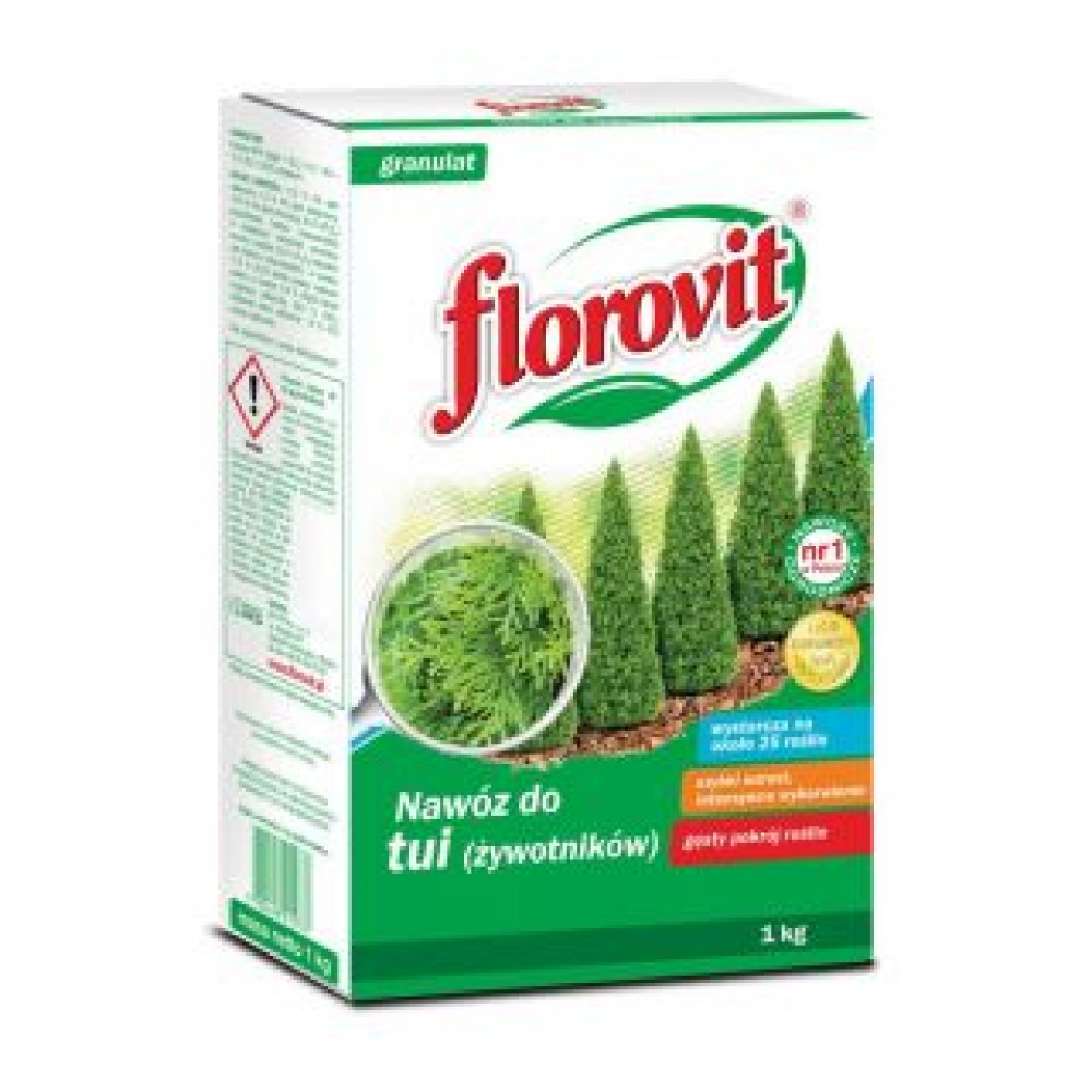 Florovit: Ingrasamant Thuja (Tuia), 1kg.