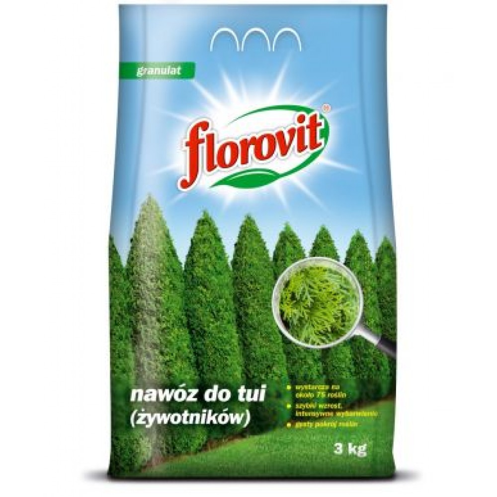 Florovit: Ingrasamant Thuja (Tuia), 4kg.