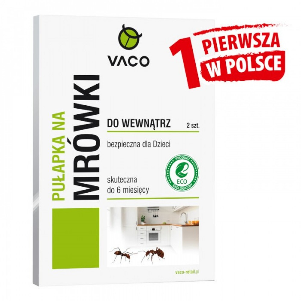  Vaco: Capcana  cu adeziv impotriva furnicilor, 2 buc.